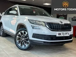 White Used 2020 Skoda Kodiaq SE Drive SUV | £17,990 (Good price)