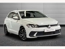 White Used 2023 VW Polo Life Hatchback | £17,679 (Fair price)