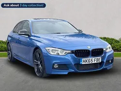 Blue Used 2015 BMW 330 M Sport Sedan | £18,599 (Fair price)