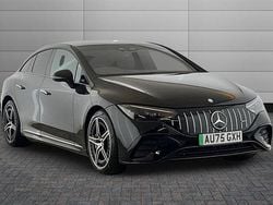 Obsidian black New 2025 Mercedes EQE AMG 53 Night Sedan | £69,990 (Super price)