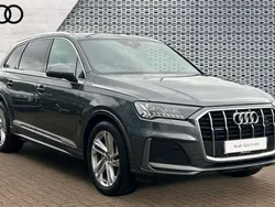 Grey Used 2021 Audi Q7 S-Line SUV | £41,723 (Good price)