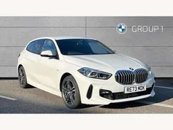 White Used 2023 BMW 118 M Sport Hatchback | £24,395 (Fair price)