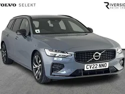 Thunder grey Used 2022 Volvo V60 R-Design Estate | £26,150 (Fair price)