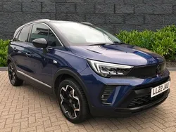 Blue Used 2022 Vauxhall Crossland Ultimate SUV | £14,629 (Fair price)