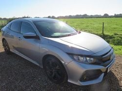 Silver Used 2018 Honda Civic EX Hatchback | £9,950 (Fair price)