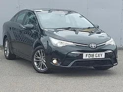 Black Used 2018 Toyota Avensis Business Edition Sedan | £13,998 (Expensive)
