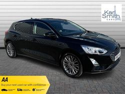 Black Used 2018 Ford Focus Titanium X Hatchback | £8,995 (Fair price)