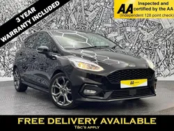 Black Used 2019 Ford Fiesta ST-Line Hatchback | £9,995 (Fair price)