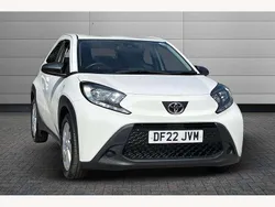 White Used 2022 Toyota Aygo PURE Hatchback | £12,250 (Fair price)