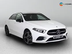 White Used 2022 Mercedes A250 Executive Sedan | £20,975 (Fair price)