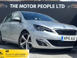 Silver Used 2015 Peugeot 308 Allure Hatchback | £7,650 (Fair price)