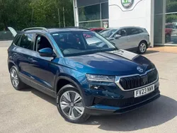 Blue Used 2023 Skoda Karoq SE Drive SUV | £22,495 (Fair price)