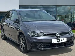 Grey Used 2023 VW Polo R-line Hatchback | £18,372 (Fair price)