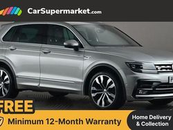 Silver Used 2019 VW Tiguan R-line SUV | £22,197 (Fair price)