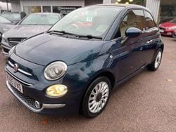 Blue Used 2015 Fiat 500C Lounge Cabriolet | £8,790 (A bit pricey)