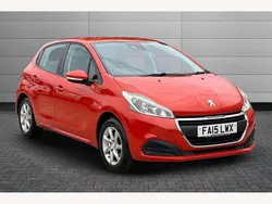 Orange Used 2015 Peugeot 208 Active Hatchback | £4,640 (Fair price)