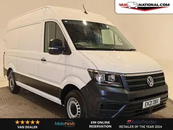 White Used 2021 VW Crafter Trendline Van | £20,790 (Fair price)