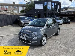 Grey Used 2018 Fiat 500 Lounge Hatchback | £5,450 (A bit pricey)