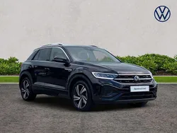 Black Used 2023 VW T-Roc R-line SUV | £23,540 (Fair price)