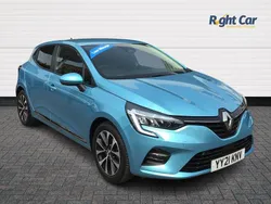 Blue celadon Used 2021 Renault Clio V Iconic Hatchback | £12,499 (Fair price)