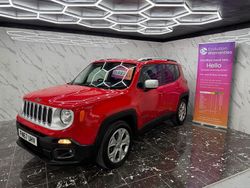 Red Used 2017 Jeep Renegade Limited SUV | £6,995 (Good price)