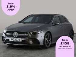 Grey Used 2019 Mercedes A35 AMG Premium Plus Hatchback | £25,824 (Good price)