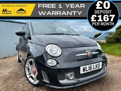 Black Used 2016 Abarth 595 Turismo Hatchback | £6,990 (Fair price)