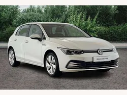 Pure white Used 2022 VW Golf VIII Style Hatchback | £19,490 (Good price)