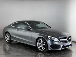 Grey Used 2017 Mercedes C250 AMG line Coupe | £14,850 (Fair price)