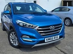 Blue Used 2016 Hyundai Tucson SE SUV | £8,475 (A bit pricey)