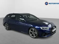 Blue Used 2021 Audi A4 Black Edition Estate | £23,799 (Fair price)
