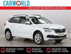 White Used 2022 Skoda Kamiq SE SUV | £16,080 (A bit pricey)