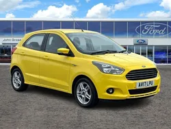 Yellow Used 2017 Ford Ka Zetec Hatchback | £5,695 (Fair price)