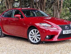 Red Used 2016 Lexus IS300h Executive Line Sedan | £13,000 (Fair price)
