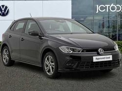 Black Used 2022 VW Polo R-line Hatchback | £16,595 (Fair price)