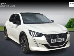 White Used 2020 Peugeot 208 GT-line Hatchback | £13,685 (Fair price)