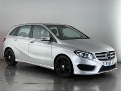 Silver Used 2016 Mercedes B200 AMG line MPV | £10,750 (Fair price)