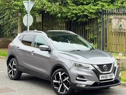 Grey Used 2018 Nissan Qashqai Tekna SUV | £9,895 (Fair price)