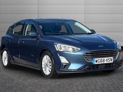 Desert island blue Used 2018 Ford Focus Titanium Hatchback | £11,490 (Good price)