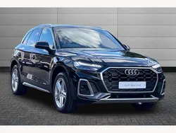 Black Used 2021 Audi Q5 S-Line SUV | £30,950 (Fair price)
