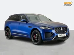Blue Used 2021 Jaguar F-Pace R-Dynamic SUV | £27,495 (Good price)