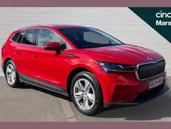 Red Used 2024 Skoda Enyaq iV SUV | £29,423 (Fair price)