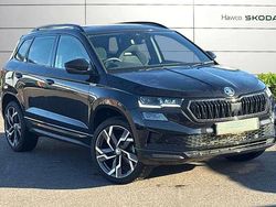 Black magic pearl effect Used 2024 Skoda Karoq SportLine SUV | £30,195 (Fair price)