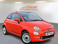 Orange Used 2023 Fiat 500 Hatchback | £7,995 (Super price)