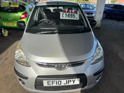 Silver Used 2010 Hyundai i10 Classic Hatchback | £1,495 (Good price)