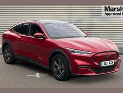 Red Used 2022 Ford Mustang Mach-E Extended Range SUV | £21,995 (Fair price)