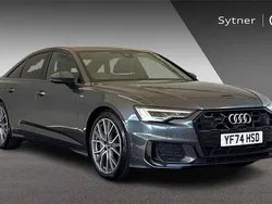 Grey Used 2024 Audi A6 Black Edition Sedan | £40,000