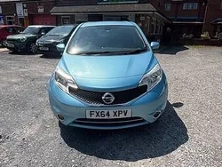 Blue Used 2014 Nissan Note S MPV | £6,299 (Fair price)