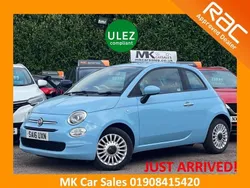 Blue Used 2016 Fiat 500 Pop Star Hatchback | £4,895 (Fair price)