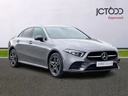 Grey Used 2021 Mercedes A250 AMG line Sedan | £16,000 (Good price)